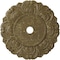 Ekena Millwork Angel Medallion (Canopies up to 15 3/4"), 32 1/4"OD x 3 5/8"ID x 1 1/8"P, Mississippi Mud Crackle CM32ANMMC - alternate 1